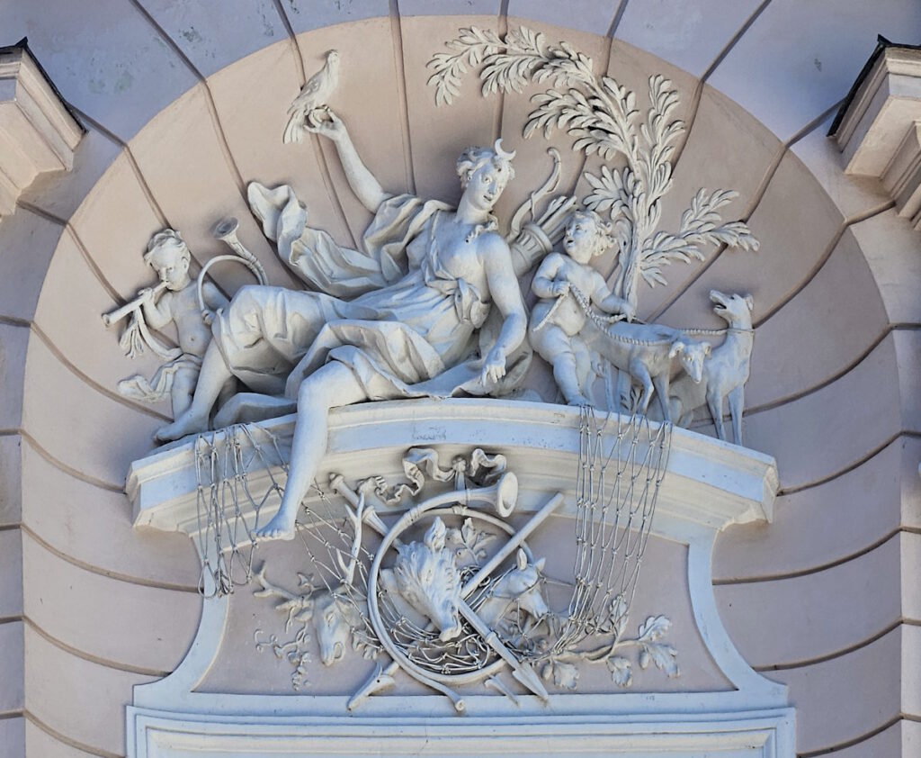 Amalienburg Jagdgöttin Diana